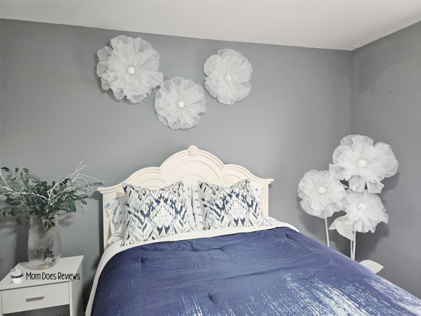 A Quick and Easy Bedroom Refresh with Rainbows and Lilies