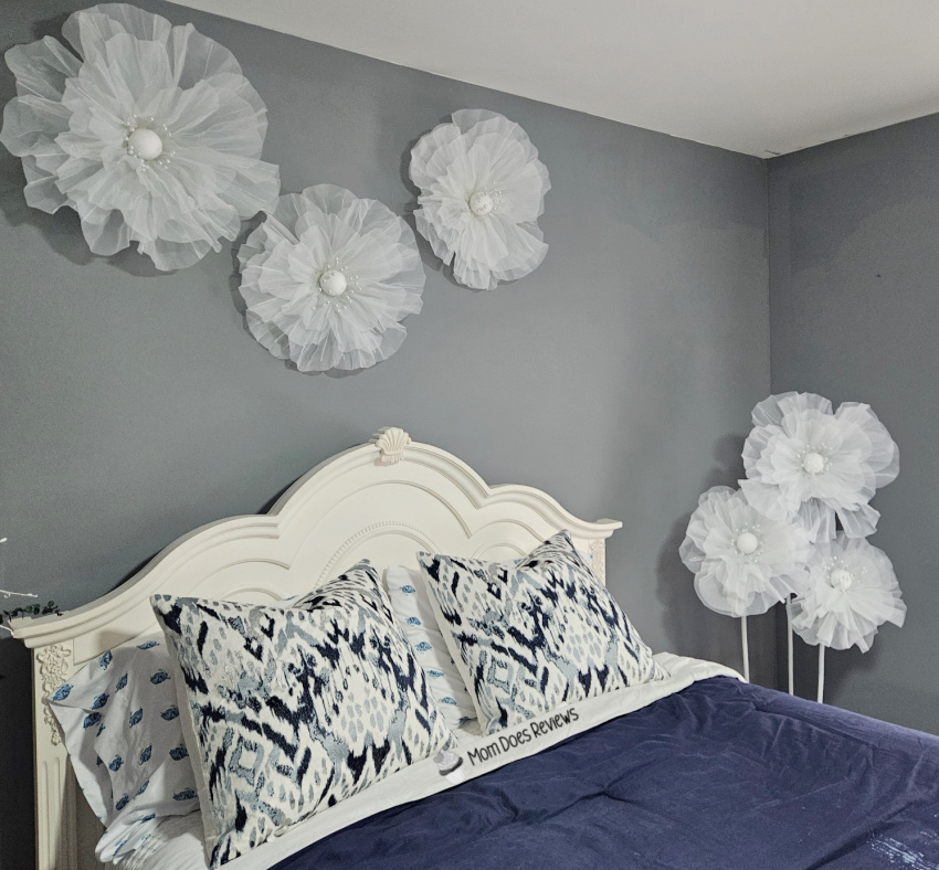 A Quick and Easy Bedroom Refresh with Rainbows and Lilies