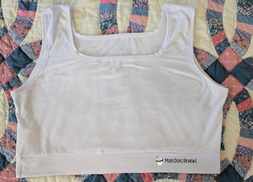 white tank top