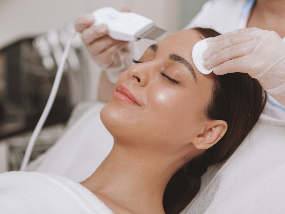 getting a facial