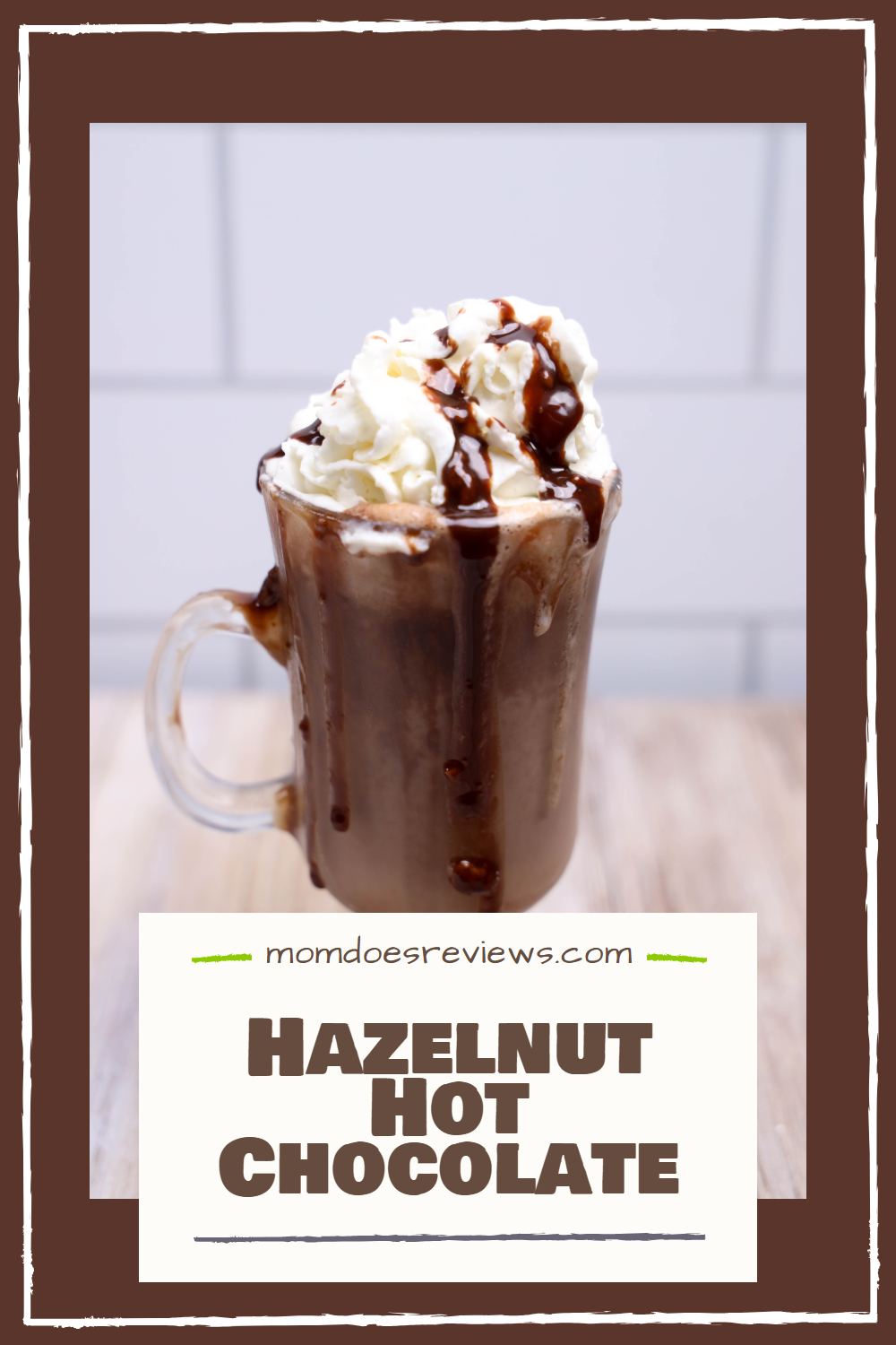 Hazelnut hot chocolate