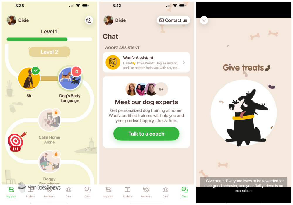 Woofz Dog Training App
