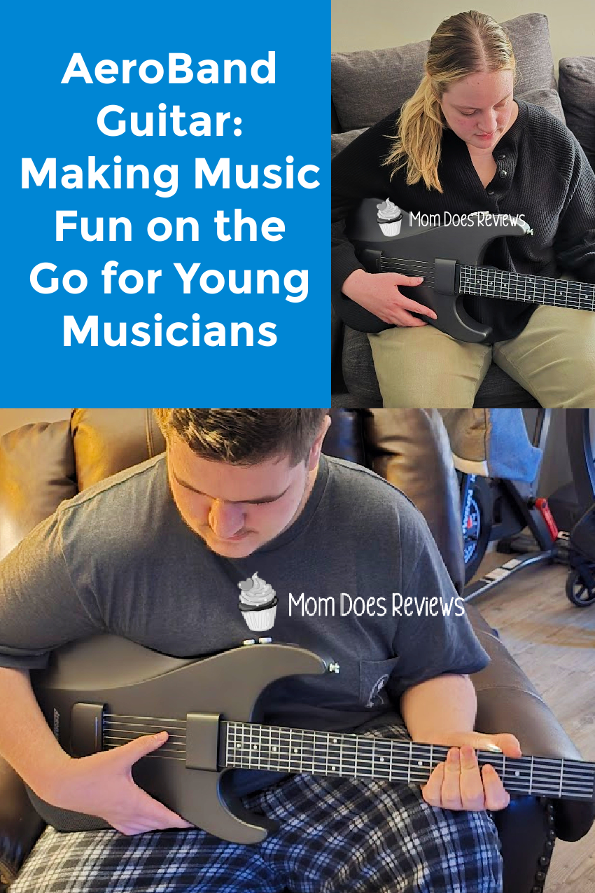 AeroBand Guitar: Making Music Fun on the Go for Young Musicians