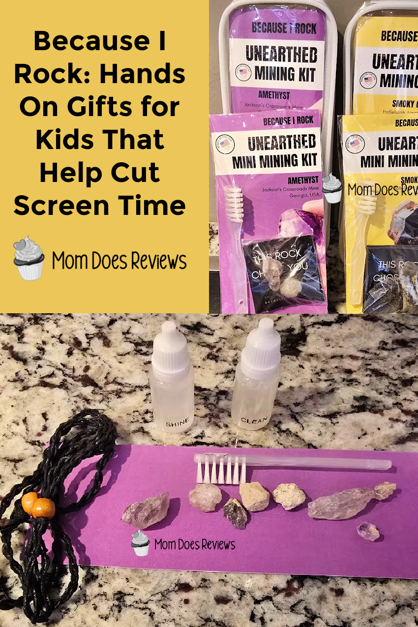 Because I Rock: Hands On Gifts for Kids That Help Cut Screen Time