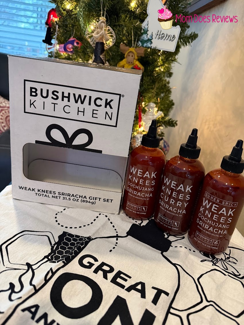 Bushwick Kitchen Weak Knees gift set with box and bottles