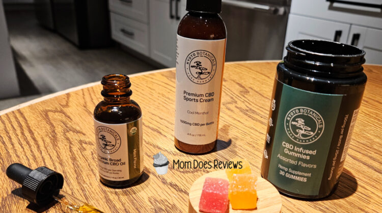 Kyoto Botanicals & THC-Free CBD: My Stress-Relief Lifesavers for Busy Parents