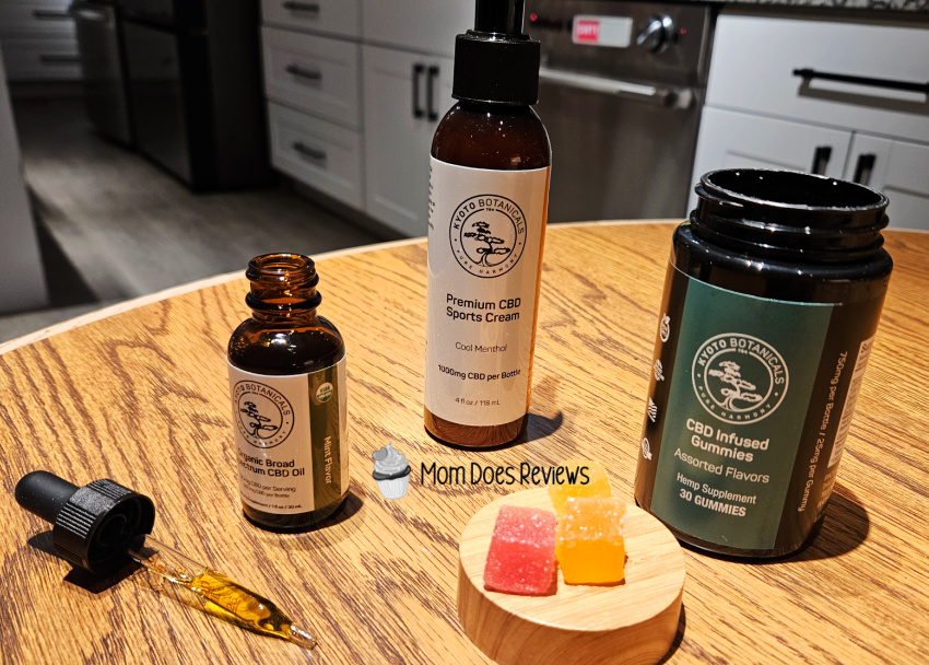 Kyoto Botanicals & THC-Free CBD: My Stress-Relief Lifesavers for Busy Parents