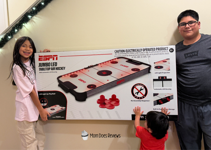 ESPN Jumbo LED tabletop air hockey