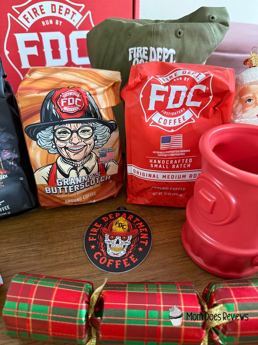FDC ground coffee up close