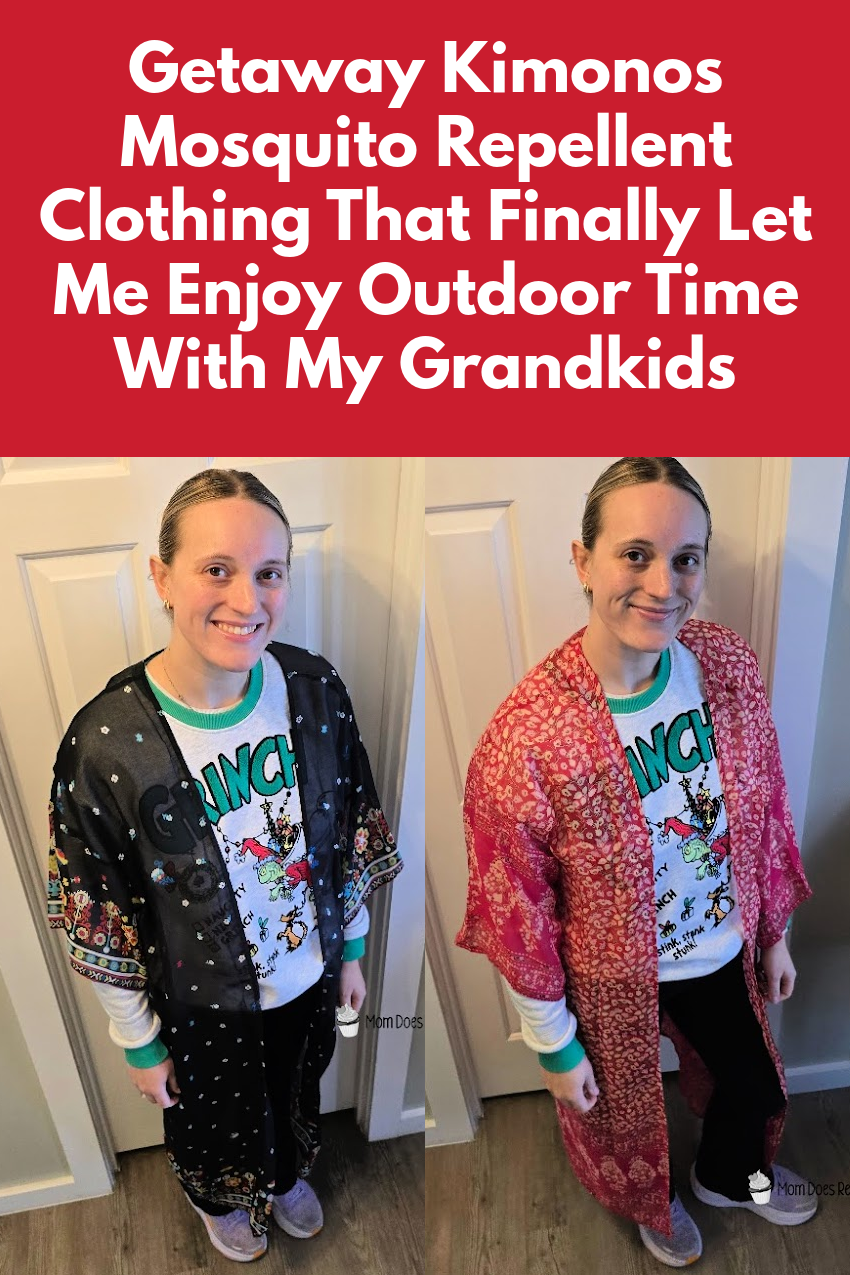 Getaway Kimonos Mosquito Repellent Clothing That Finally Let Me Enjoy Outdoor Time With My Grandkids