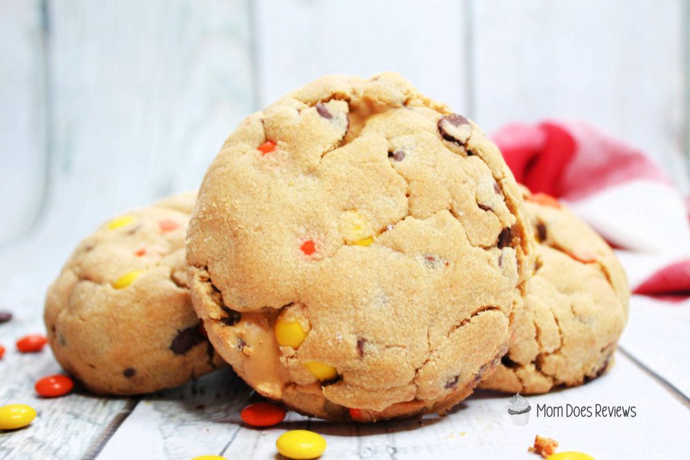 Reese's Peanut butter Stuffed Cookies