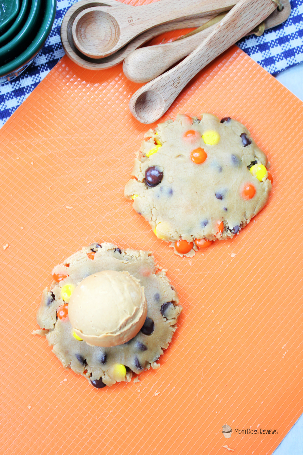Reese's Peanut butter Stuffed Cookies