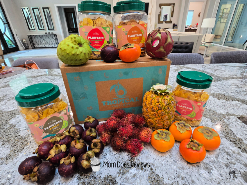 Tropical Fruit Box: Finding Joy in Busy Mom Life Through Fresh, Tropical Flavor