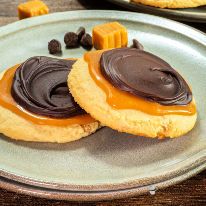 Copycat Crumbl Twix Cookie Recipe - Mom Does Reviews