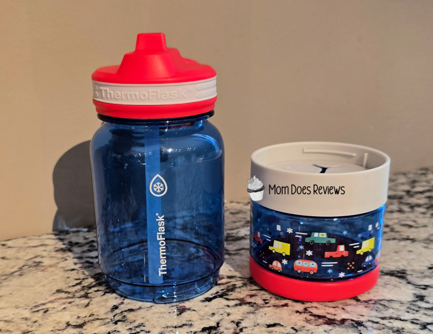 ThermoFlask Reusable Water Bottles for Families Make Busy School Days So Much Easier