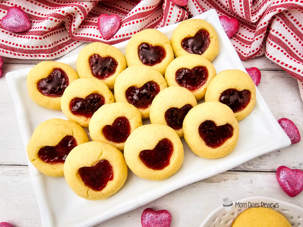 Jam-filled Thumbprint cookies