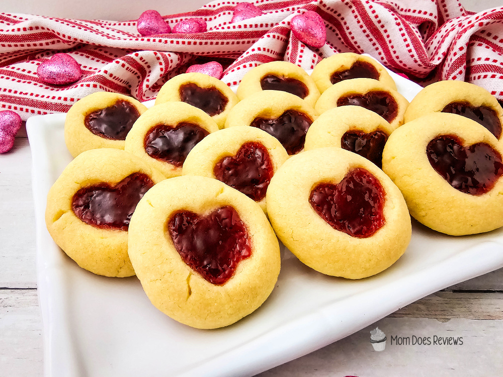 Jam-filled Thumbprint cookies
