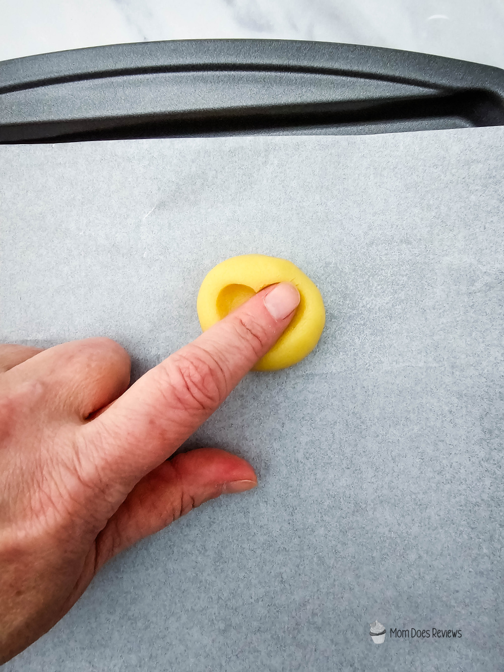 Jam-filled Thumbprint cookies
