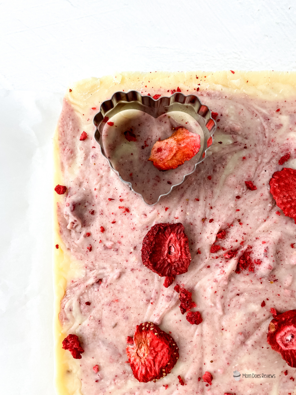 Strawberries and cream fudge