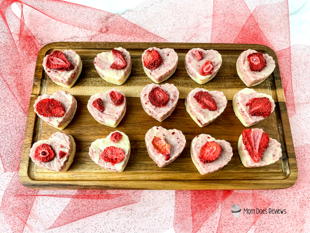 Strawberries and cream fudge
