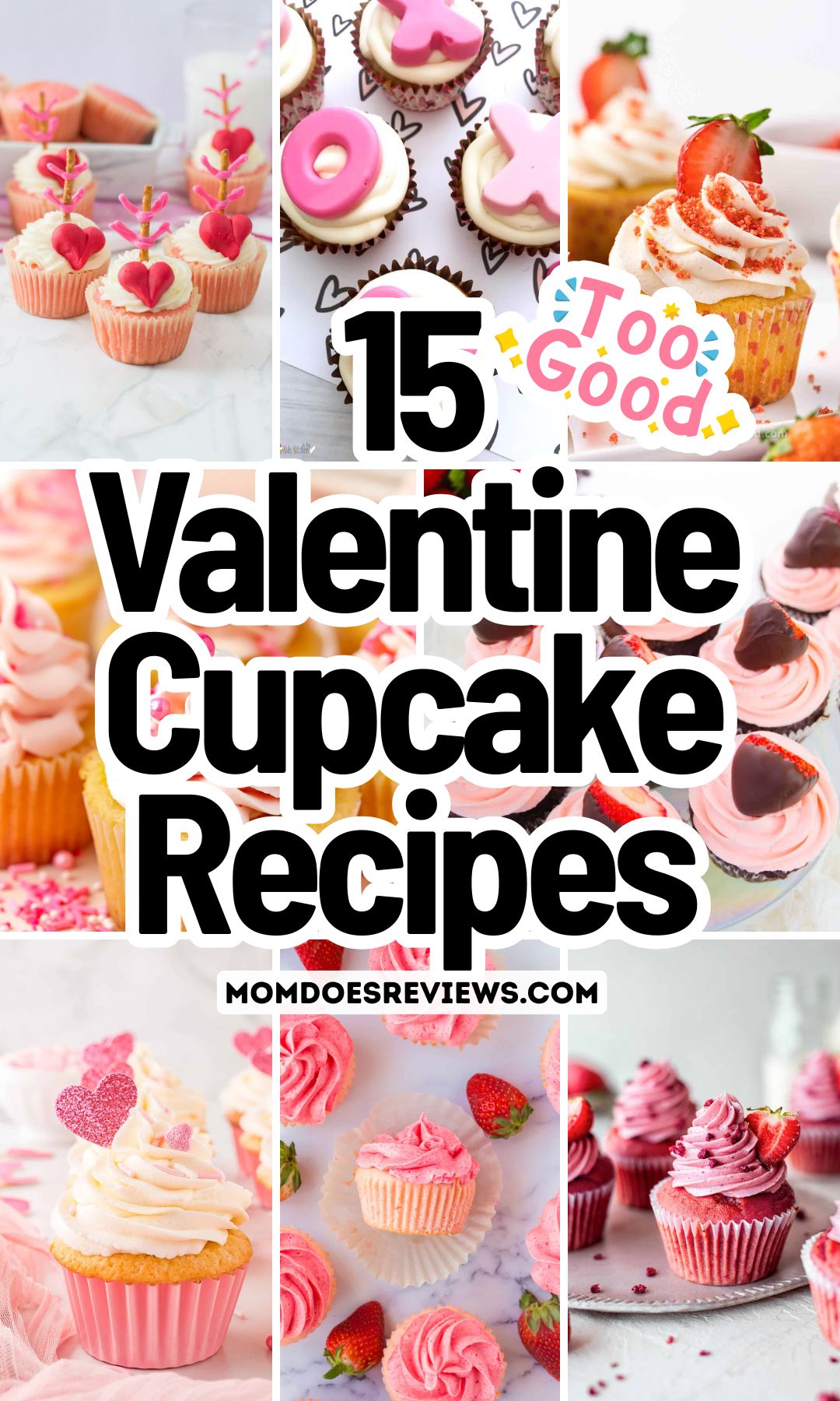 15 Valentine's Cupcakes