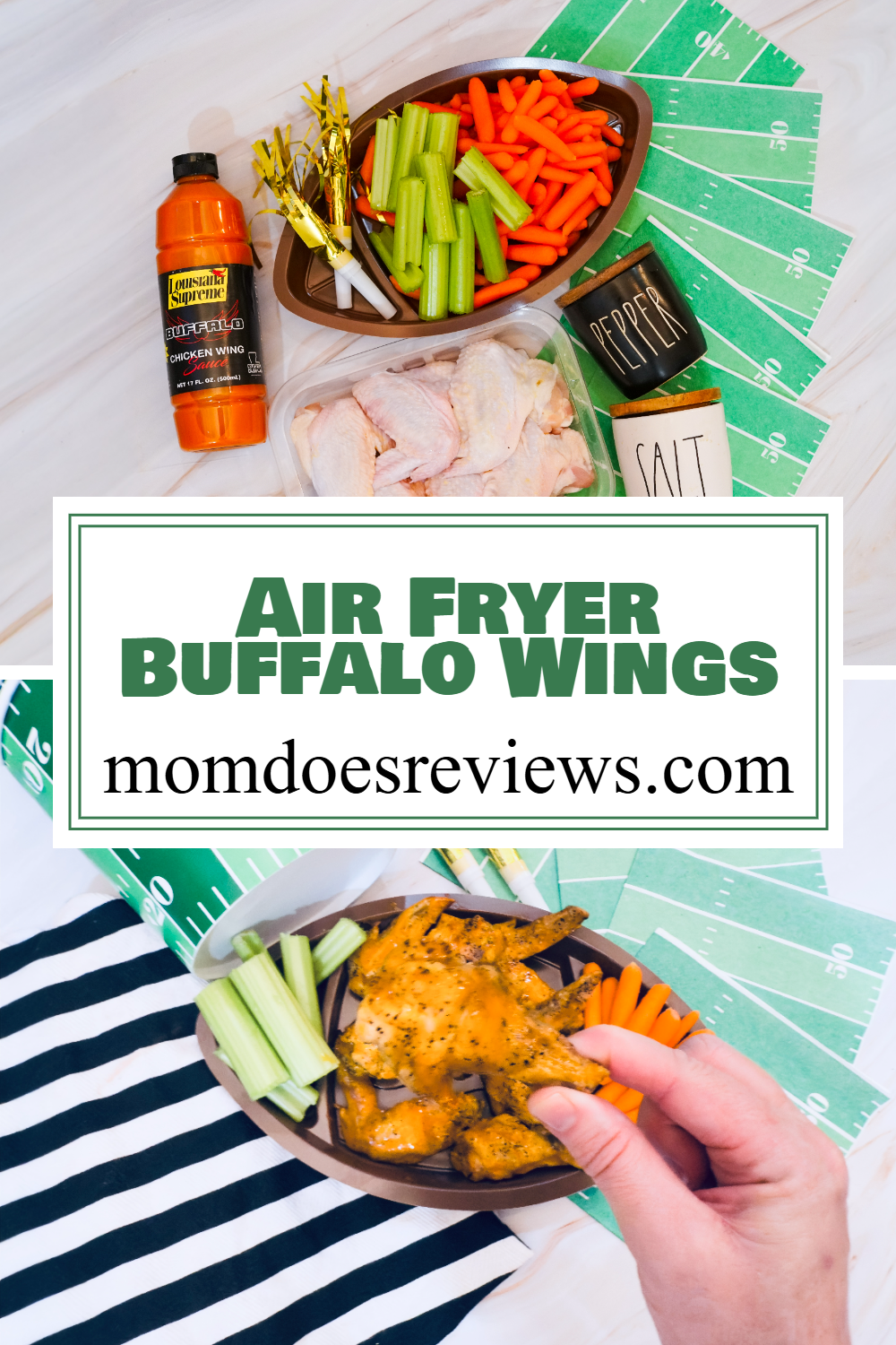 Air Fryer Buffalo Wings