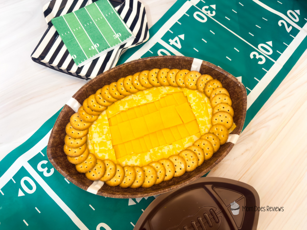 football charcuterie board