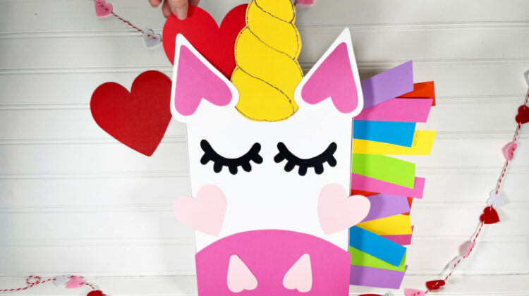 Unicorn Valentine Mailbox