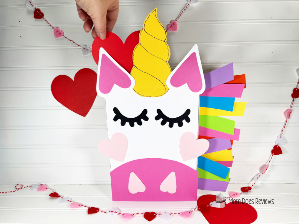 Unicorn Valentine Mailbox