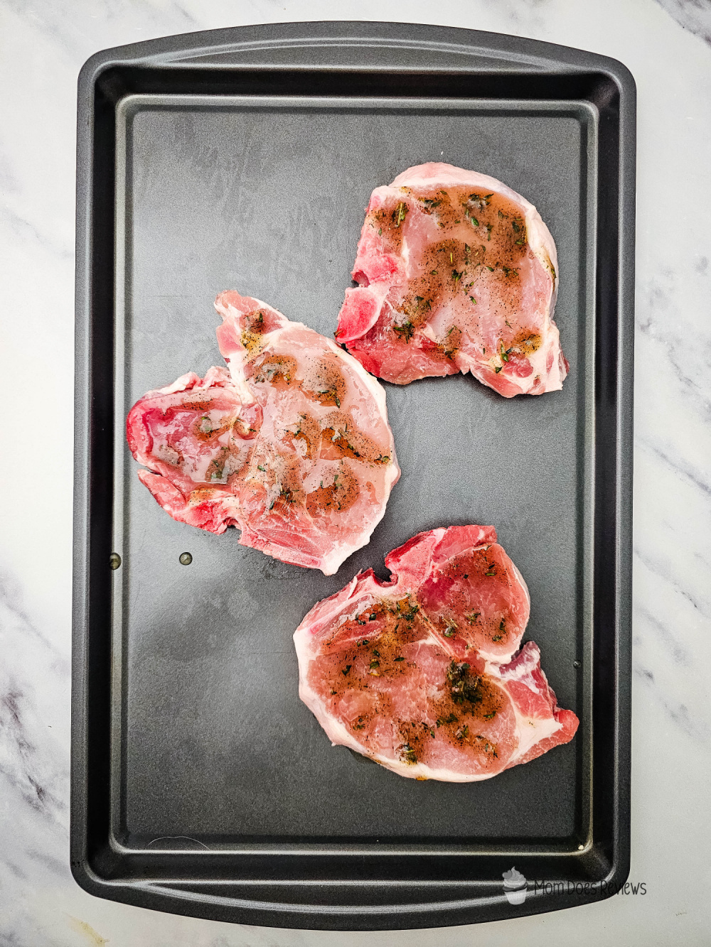 Sheet Pan Honey Glazed Pork Chops