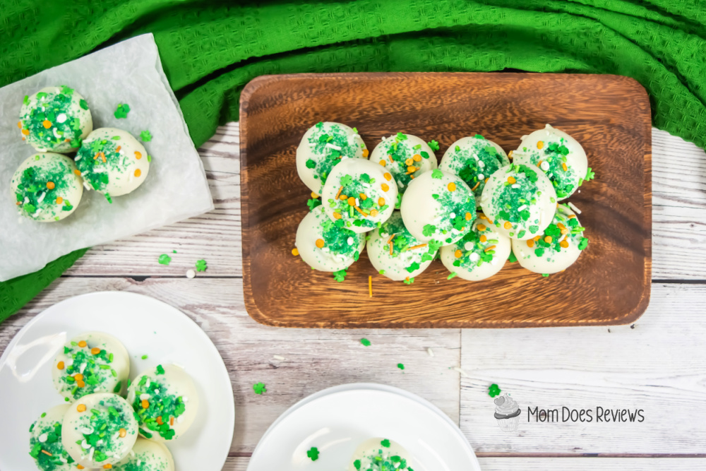 St Patrick's Day Cake Balls