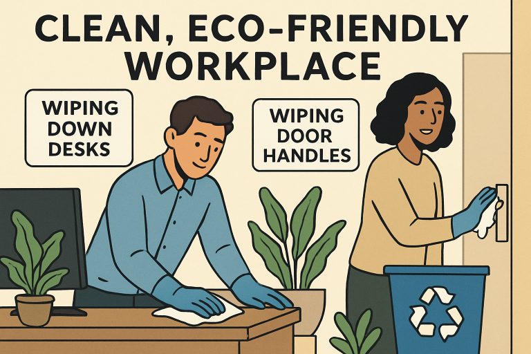 clean the workplace