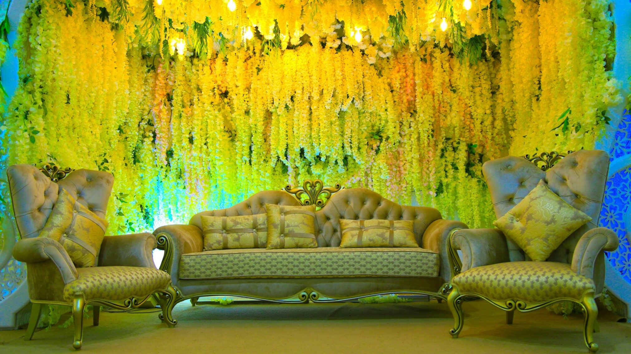colorful living room