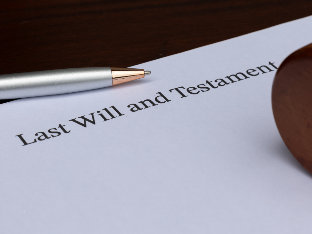 last will and testament