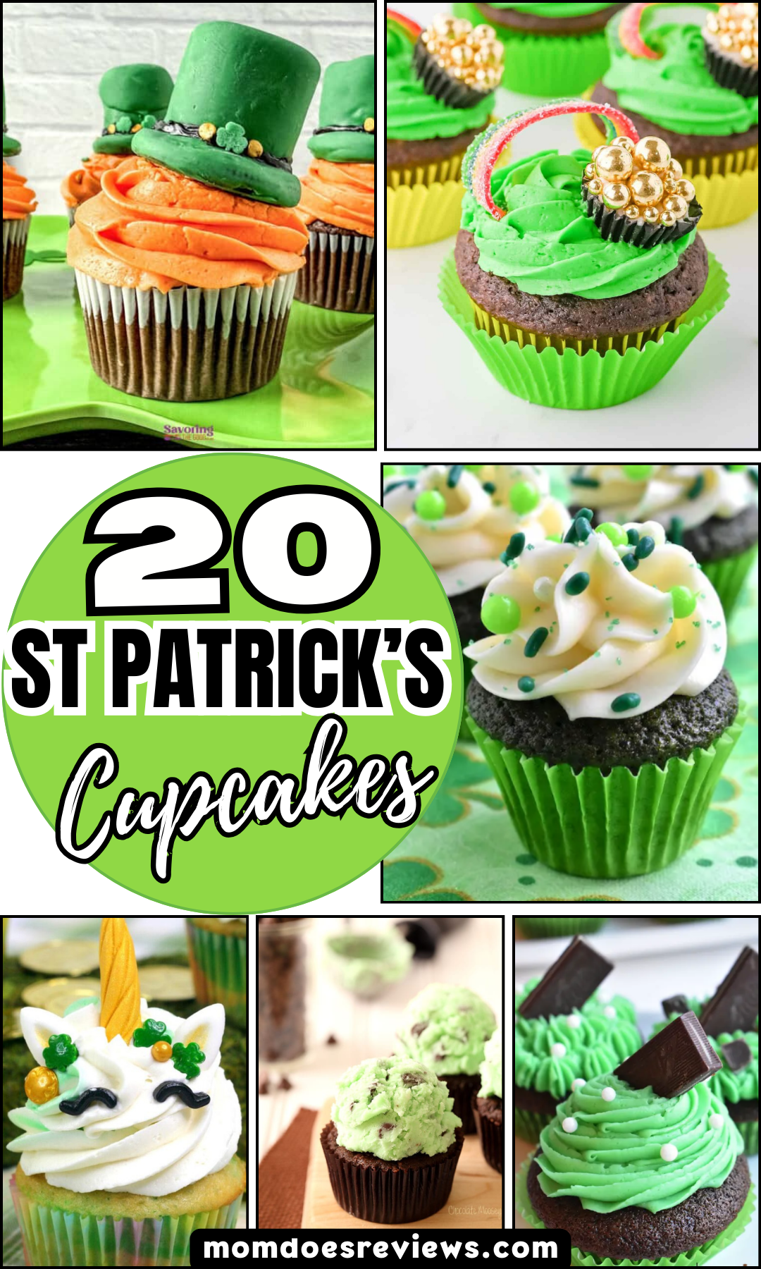 St Patrick's day Cupcakes