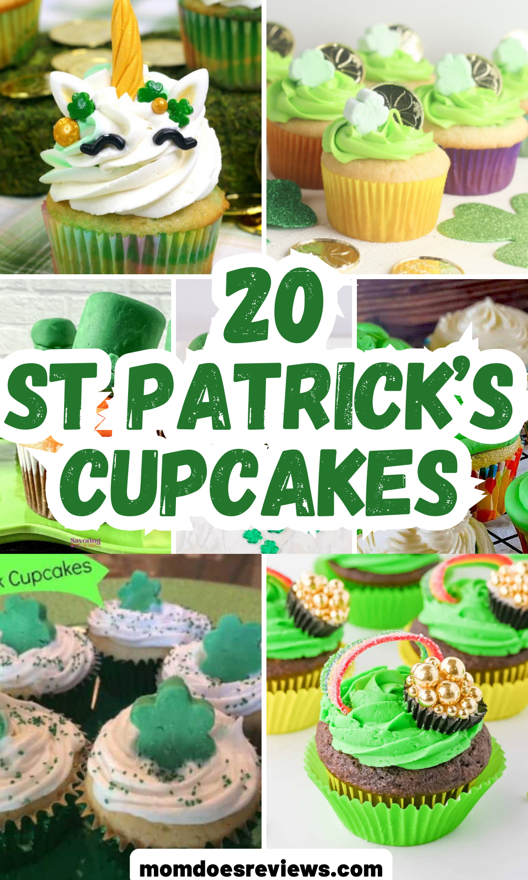 St Patrick's day Cupcakes