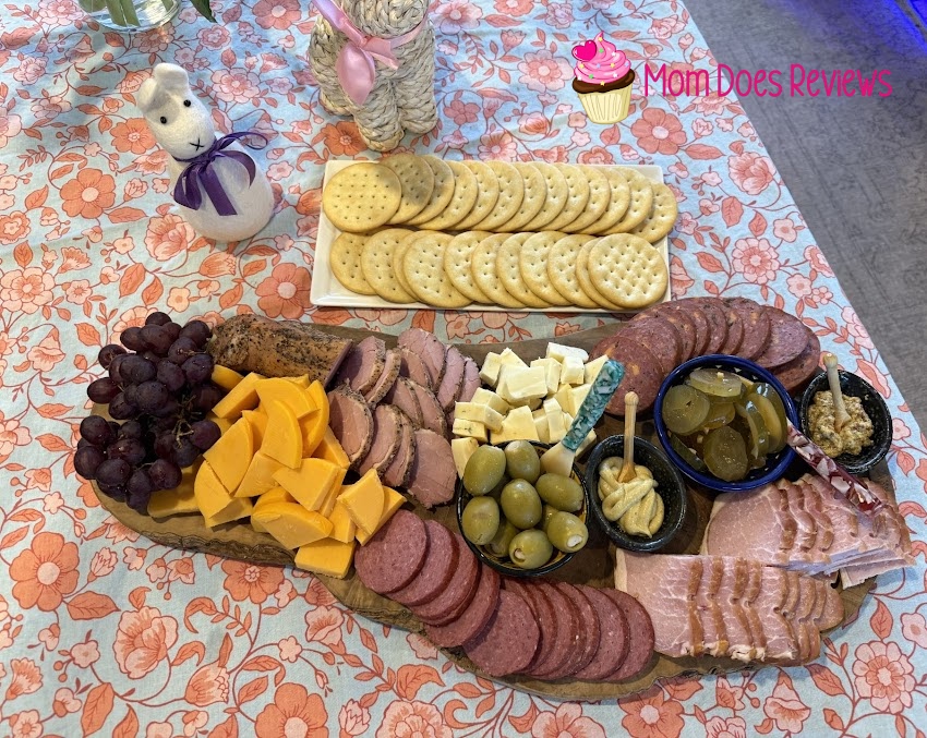 Bear Creek completed charcuterie board