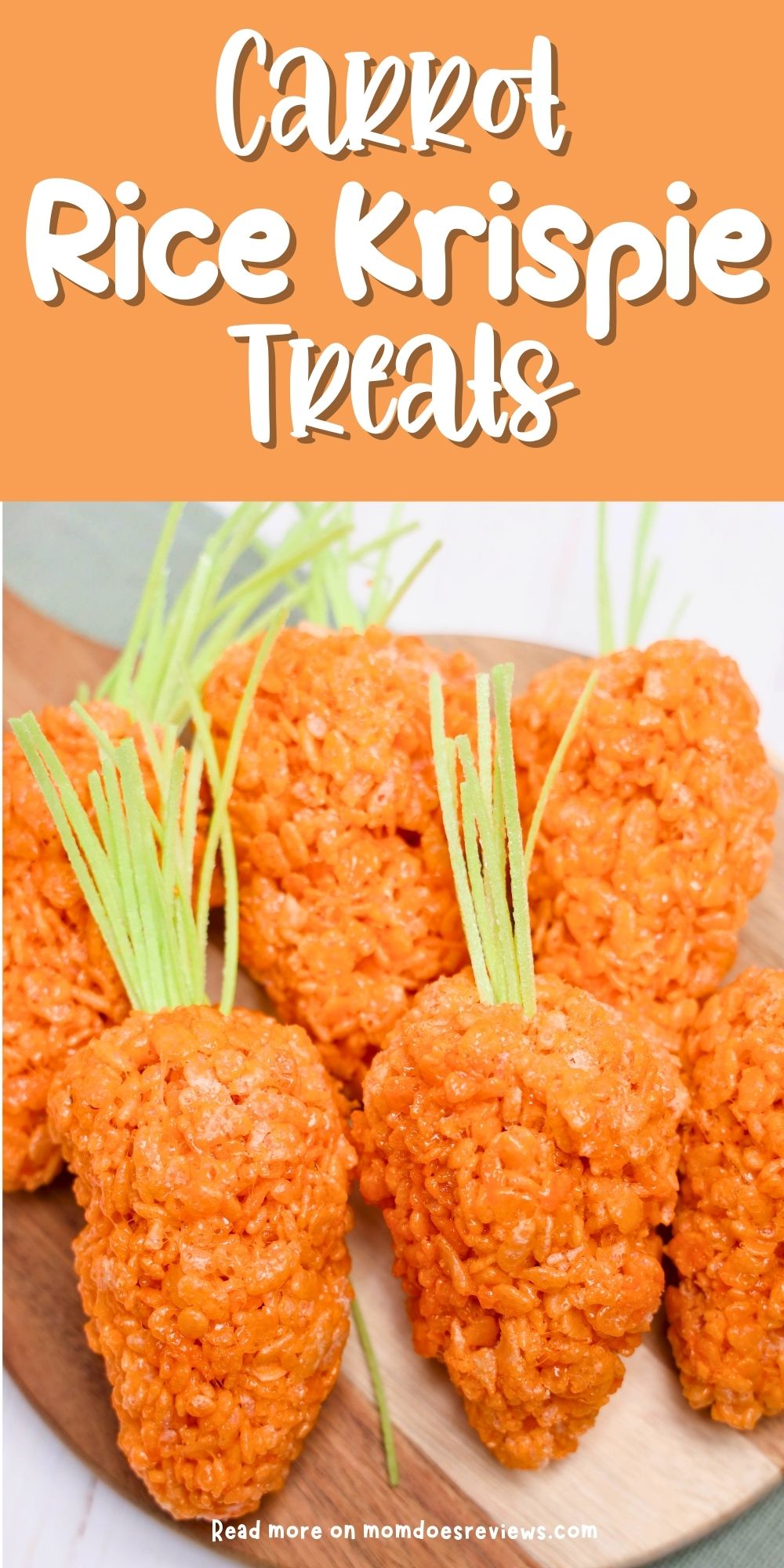 Carrot Rice Krispie Treats
