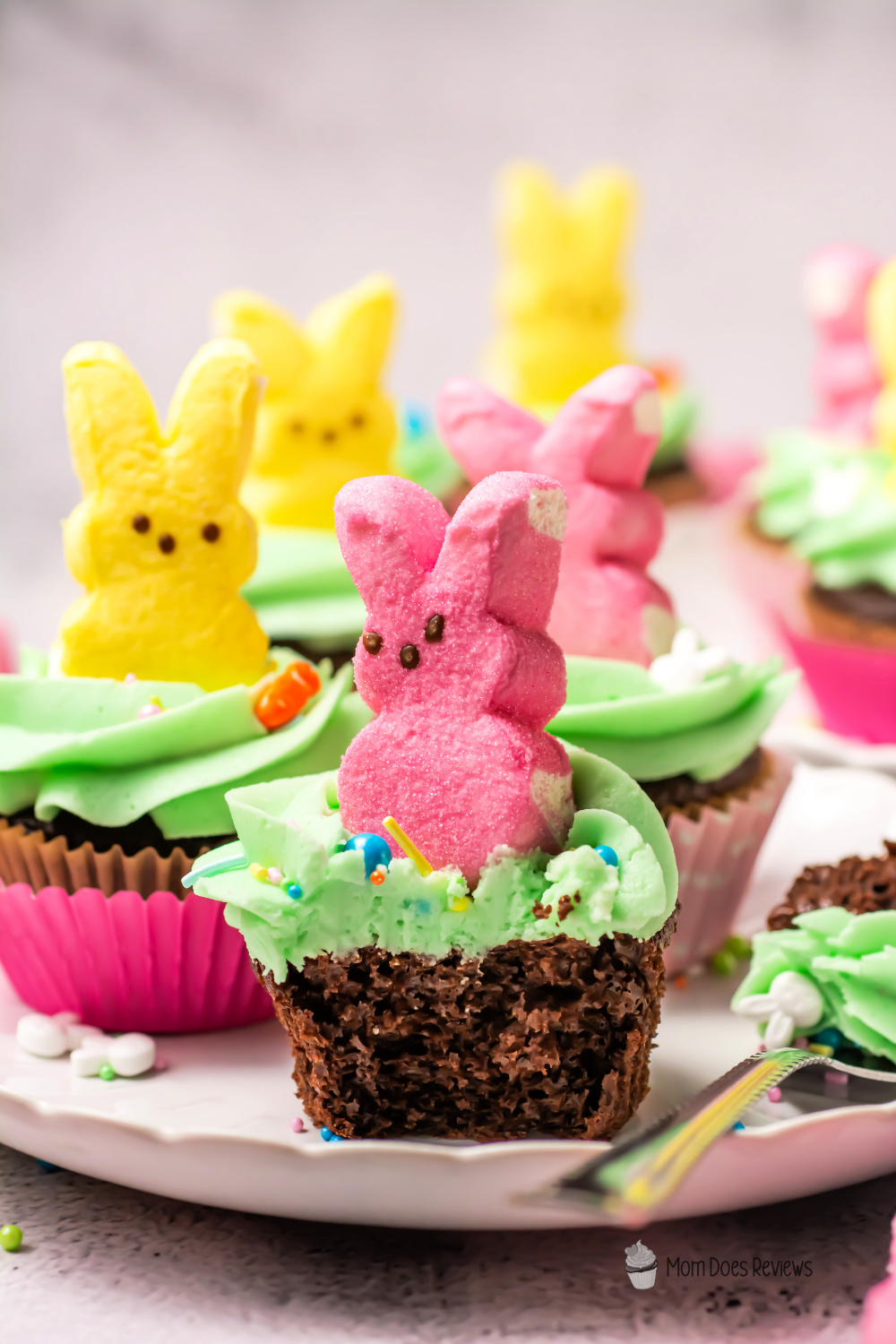 peeps cupcakes