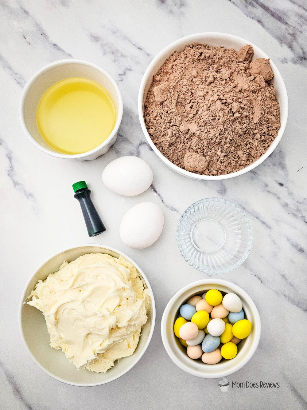 Easter Bird's Nest Brownie Bites