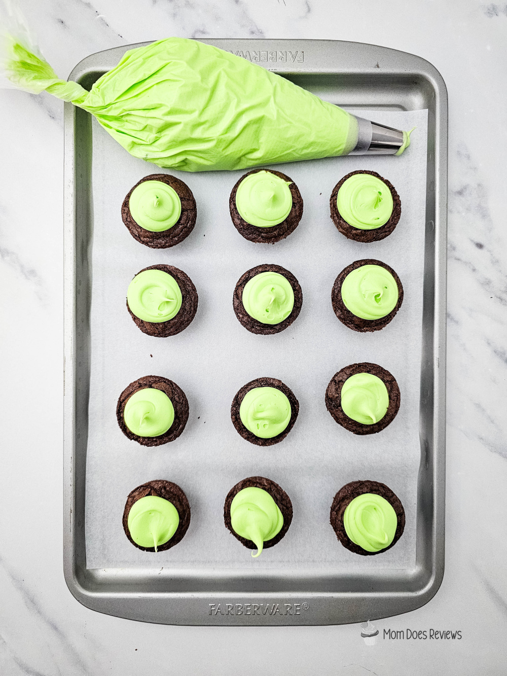 Easter Bird's Nest Brownie Bites