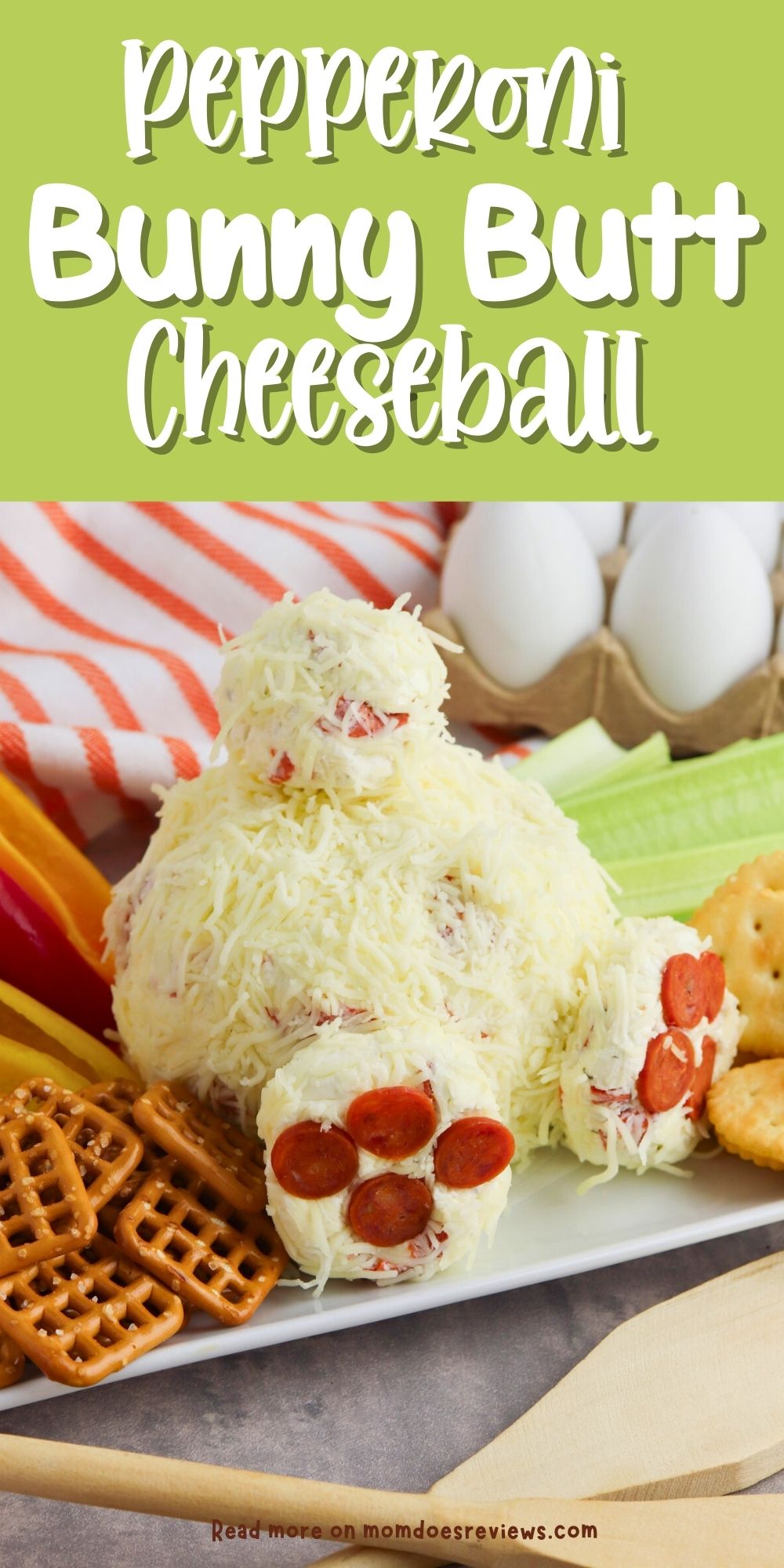bunny butt cheeseball