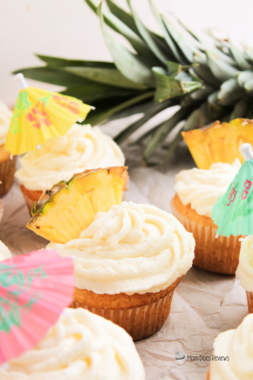 Dole Whip Cupcakes