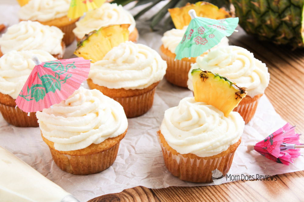 Dole Whip Cupcakes