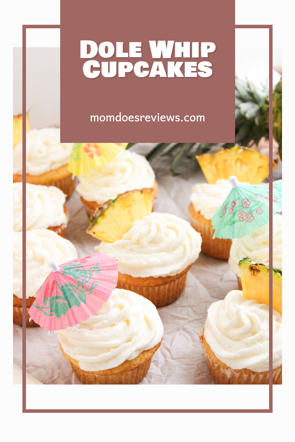 Dole Whip Cupcakes