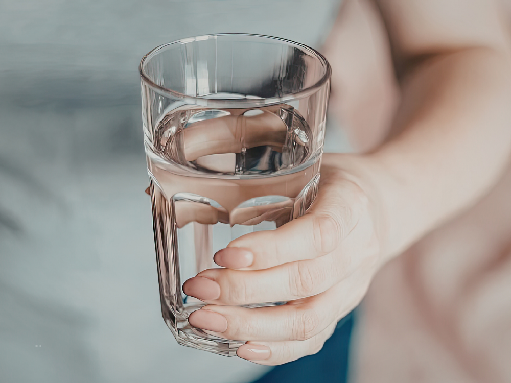 glass of water
