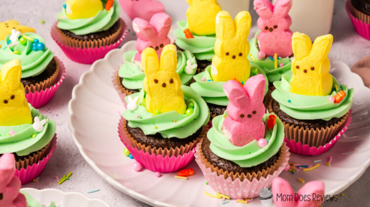 Peeps cupcakes