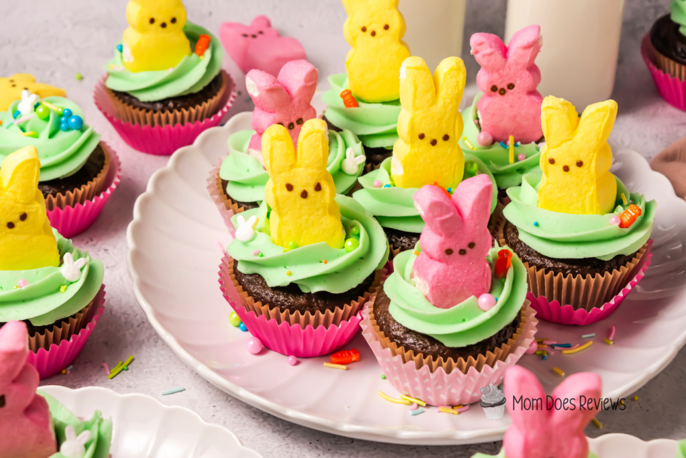 Peeps cupcakes
