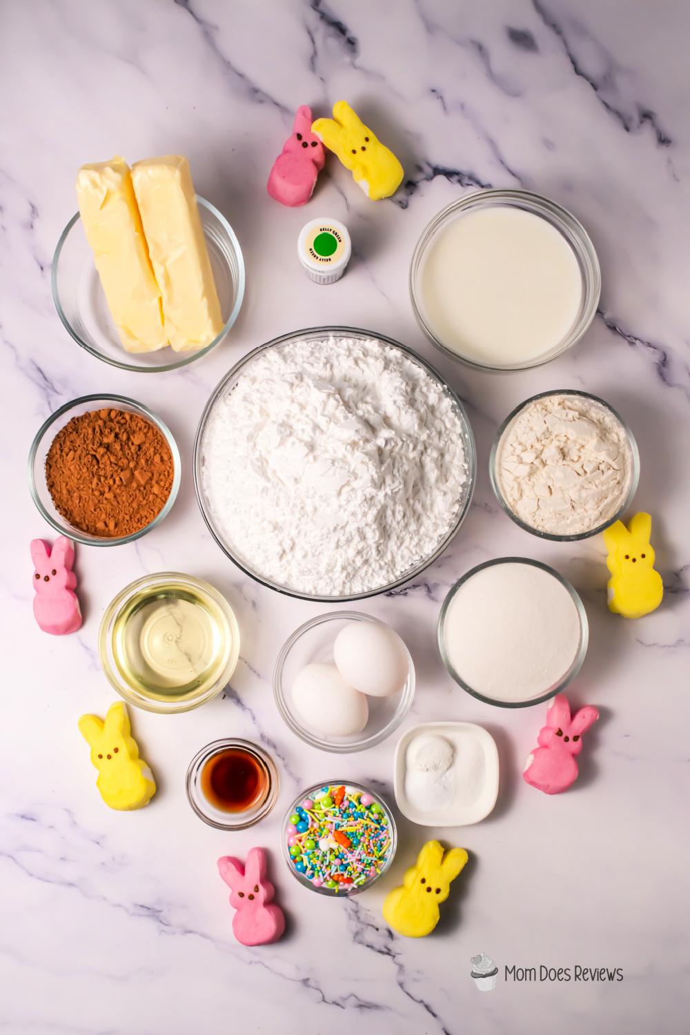 Peeps cupcakes