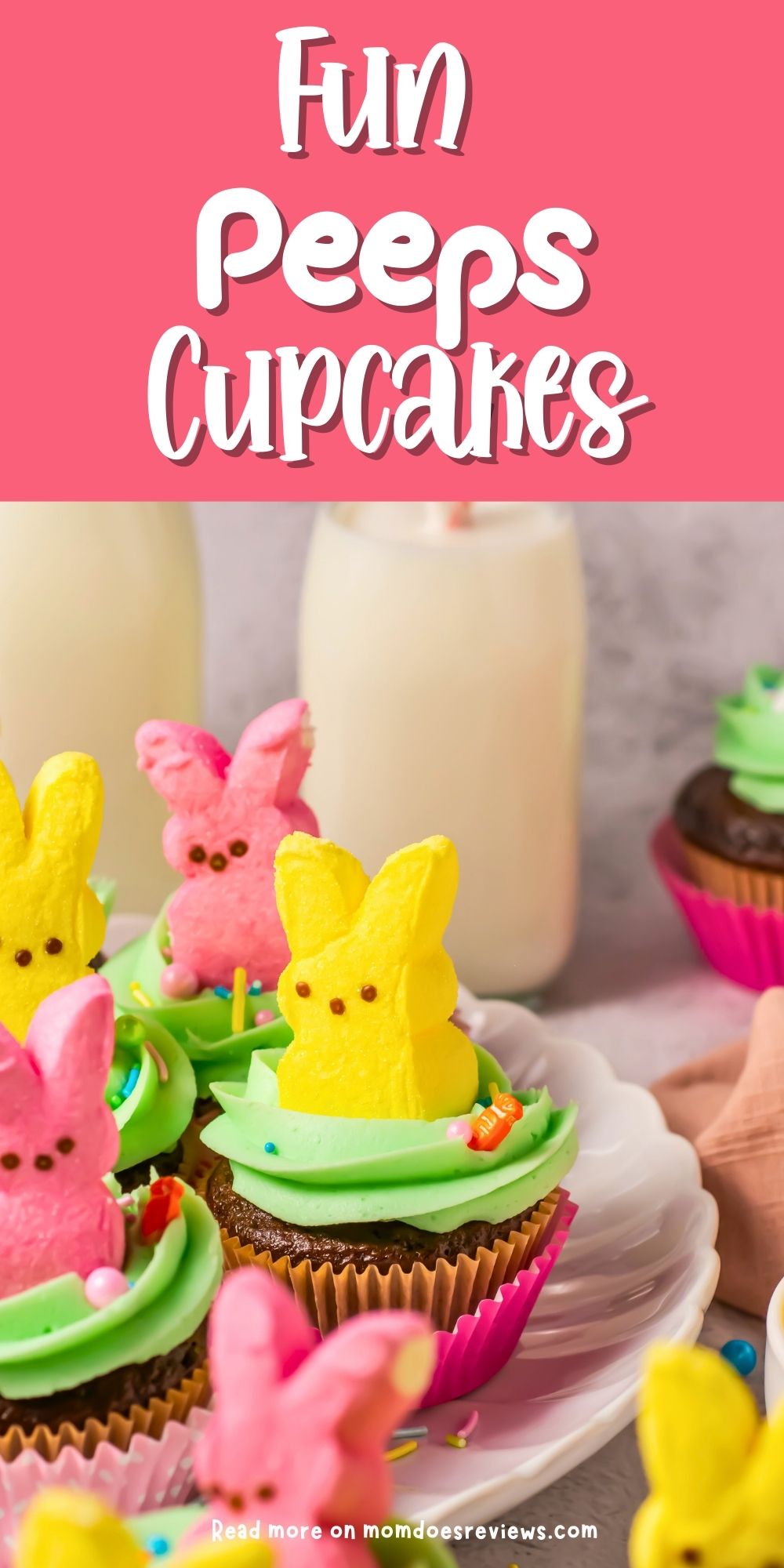 Peeps cupcakes